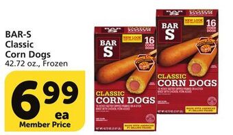 Vons Bar-s classic corn dogs offer
