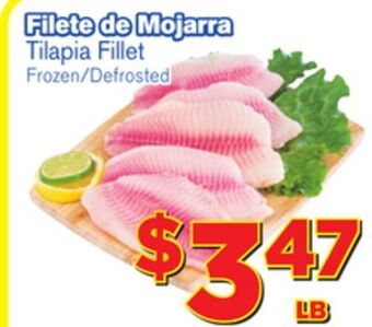 El Super Fresh Tilapia fillet offer
