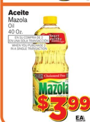 El Super Fresh Mazola oil offer