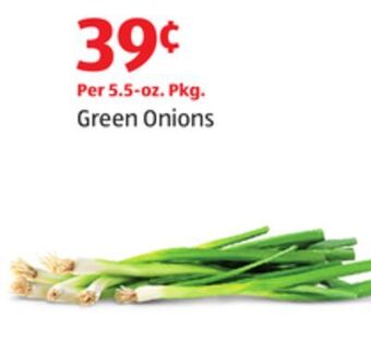 Aldi Green onions offer