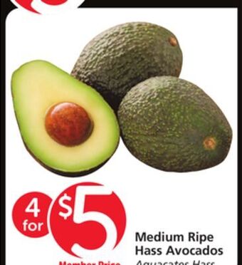 Vons Medium ripe hass avocados offer
