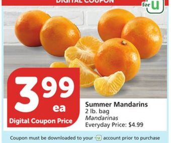Albertsons Summer mandarins offer
