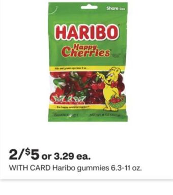 CVS Haribo gummies 6.3-11 oz offer