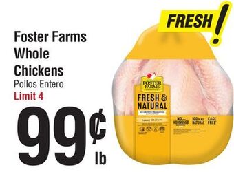 Smart & Final Foster farms whole chickens offer