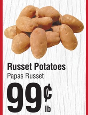 Smart & Final Russet potatoes offer
