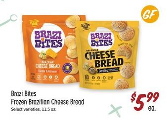 Sprouts Farmers Market Brazi bites frozen brazilian cheese bread offer