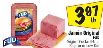 El Super Fud cooked ham regular or salt offer