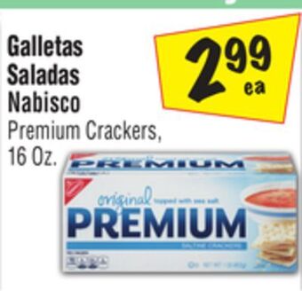 El Super Nabisco premium crackers offer