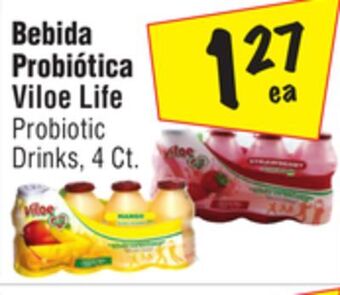El Super Probiotic drinks offer