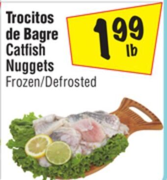 El Super Catfish nuggets offer