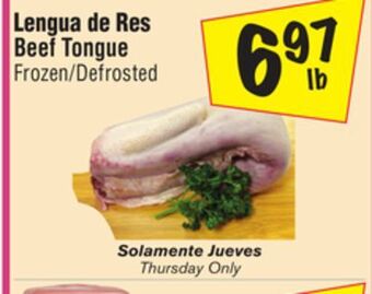 El Super Beef tongue offer