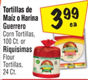 El Super Corn tortillas, 100 ct. or flour tortillas, 24 ct offer