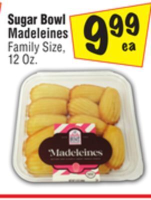 El Super Sugar bowl madeleines offer
