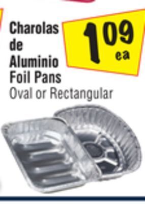 El Super Foil pans oval or rectangular offer