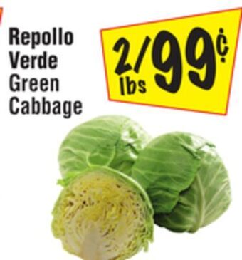 El Super Green cabbage offer