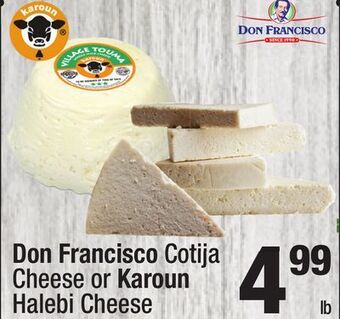Super King Markets Don francisco cotija cheese or karoun halebi cheese offer
