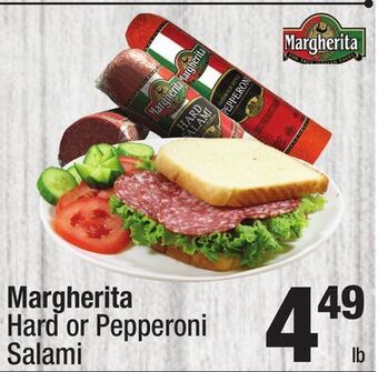 Super King Markets Margherita hard or pepperoni salami offer