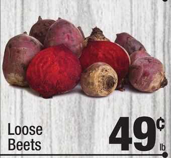 Super King Markets Loose beets offer