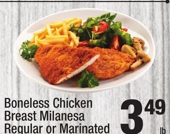 Super King Markets Boneless chicken breast milanesa regular or marinated offer