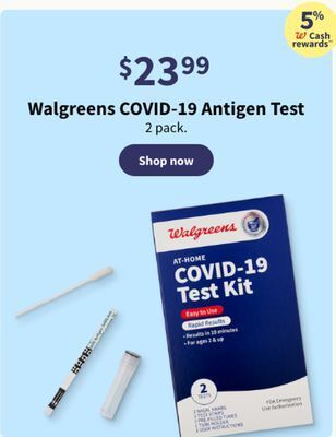 Walgreens Walgreens covid-19 antigen test offer