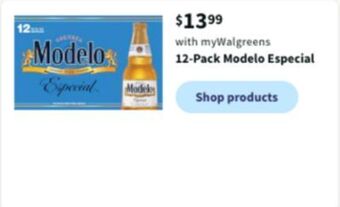 Walgreens 12-pack modelo especial offer