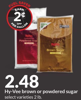 Hy-Vee Hy-vee brown or powdered sugar offer