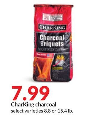 Hy-Vee Charking charcoal offer