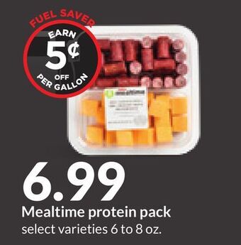 Hy-Vee Mealtime protein pack offer