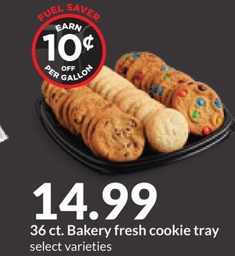 Hy-Vee 36 ct. bakery fresh cookie tray offer