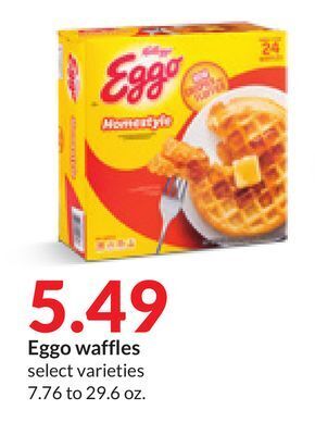 Hy-Vee Eggo waffles offer