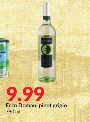 Hy-Vee Ecco domani pinot grigio offer