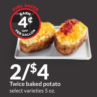 Hy-Vee Twice baked potato offer