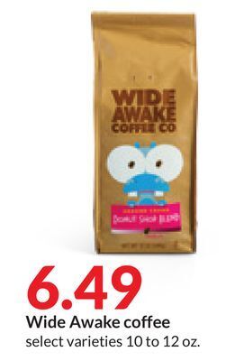 Hy-Vee Wide awake coffee offer
