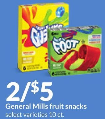 Hy-Vee General mills fruit snacks offer