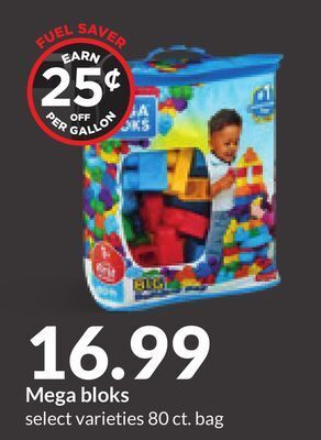 Hy-Vee Mega bloks offer