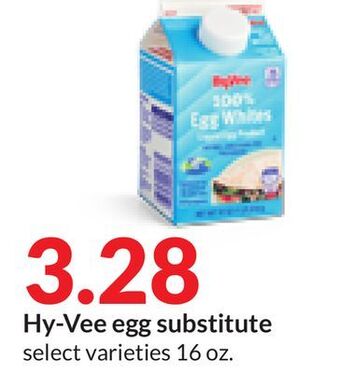 Hy-Vee Hy-vee egg substitute offer