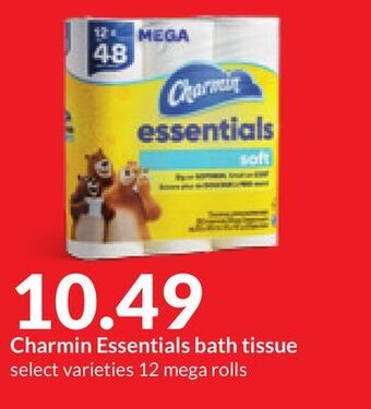 Hy-Vee Charmin essentials bath tissue offer
