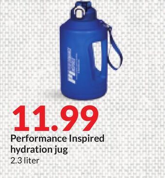 Hy-Vee Performance inspired hydration jug offer