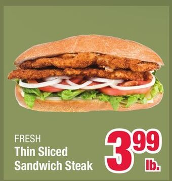 Jewel-Osco Thin sliced sandwich steak offer
