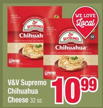 Jewel-Osco V&v supremo chihuahua cheese offer