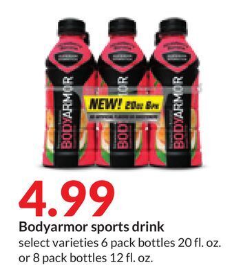 Hy-Vee Bodyarmor sports drink offer