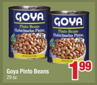 Jewel-Osco Goya pinto beans offer