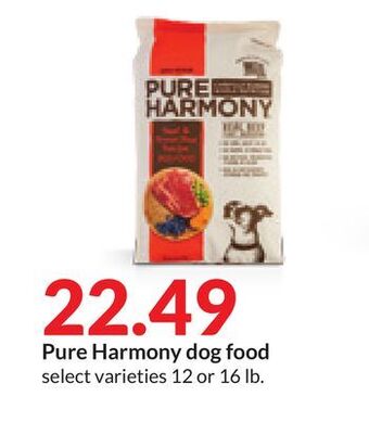 Hy-Vee Pure harmony dog food offer