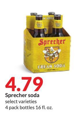 Hy-Vee Sprecher soda offer