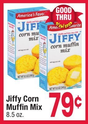 Jewel-Osco Jiffy corn muffin mix offer