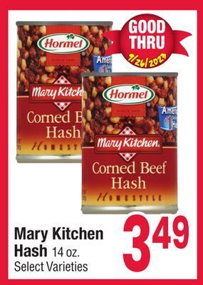 Jewel-Osco Mary kitchen hash offer
