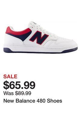 Dick's Sporting Goods New balance 480 shoes offer