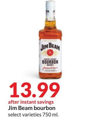 Hy-Vee Jim beam bourbon offer