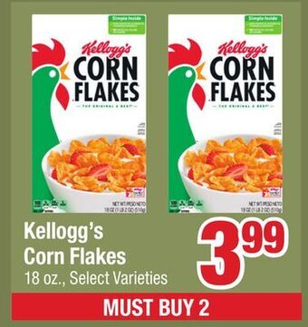 Jewel-Osco Kellogg's corn flakes offer