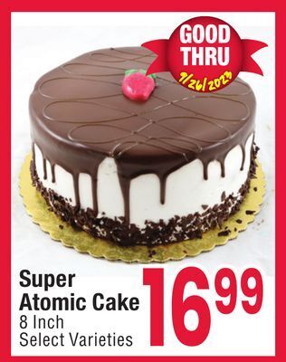 Jewel-Osco Super atomic cake offer